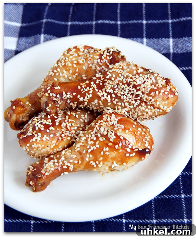 Asian Sesame Chicken Drumsticks