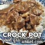 Top Newsletter Recipe Picks: Collection #152 10 This Crock Pot Good Gravy Beef Tips recipe is incredibly delicious and so easy to throw together! It is sure to make your "go to" list! Yum!