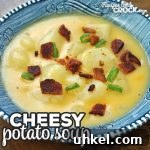 Top Newsletter Recipe Picks: Collection #152 11 This Cheesy Potato Soup recipe for your stove top is a great way to eat a hearty dinner on a busy night! It is an amazing comfort food recipe!