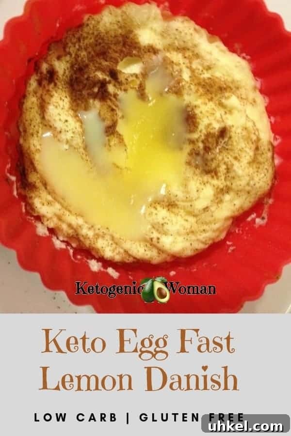 Keto Lemon Danish: Low-Carb Egg-Fast Filling Recipe 5 Keto Lemon Filled Danish. Low Carb Egg Breakfast recipe. Egg Fast as well!