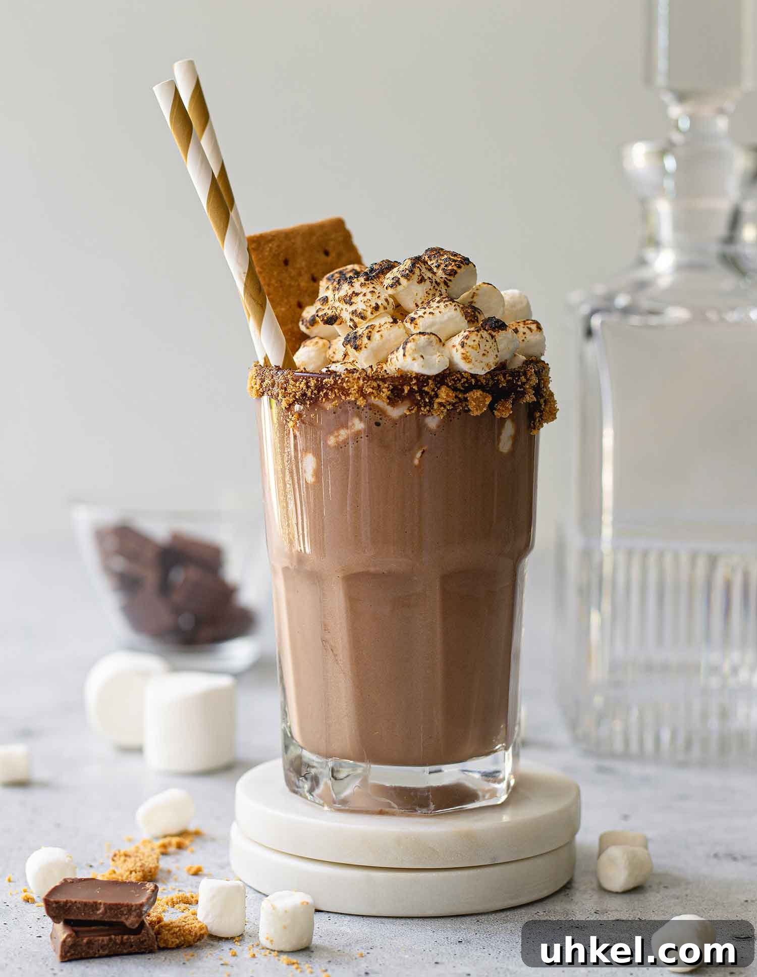 Boozy S’mores Milkshake Recipe: Adult Campfire Dessert Cocktail 2 Boozy-S'mores-Milkshake-Feature-Index