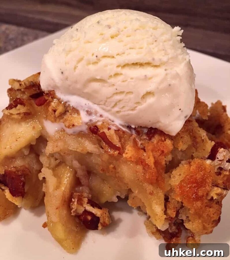 Apple Pecan Cobbler Recipe: Warm Spiced Filling with Crisp Topping 2 img 5091 1