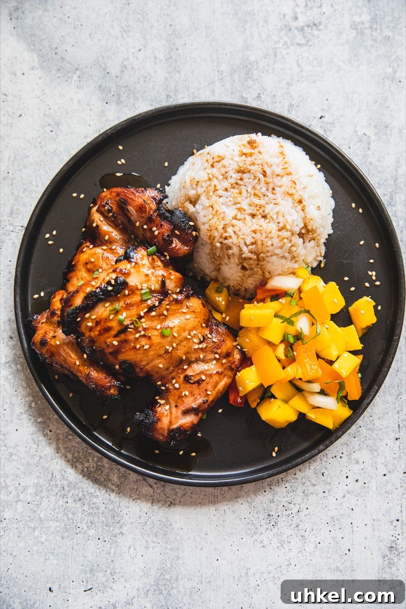 Huli Huli Grilled Chicken Recipe — Hawaiian BBQ Flavor 3 Grilled Huli Huli Chicken Thighs