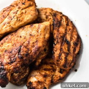 Juicy Mexican-Style Grilled Chicken with Zesty Marinade 15 Mexican grilled chicken on a plate.