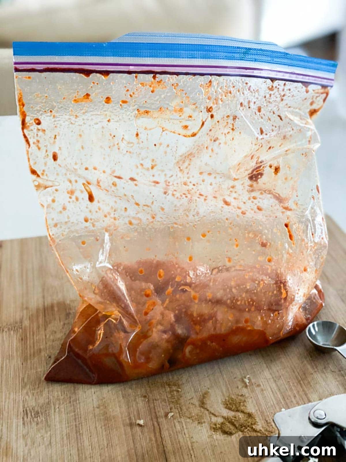 Juicy Mexican-Style Grilled Chicken with Zesty Marinade 3 A Mexican chicken marinade in a bag.