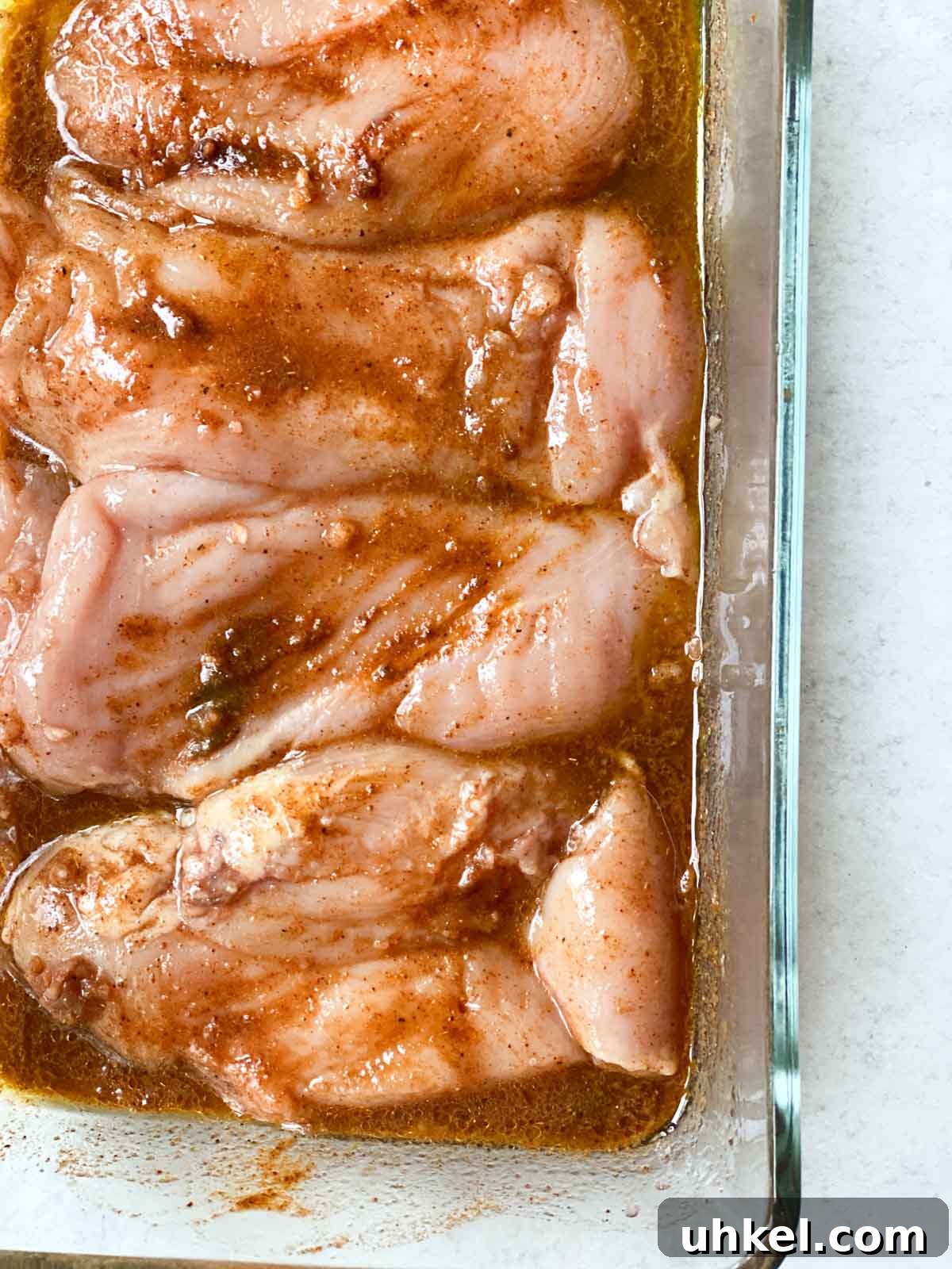 Juicy Mexican-Style Grilled Chicken with Zesty Marinade 6 Chicken in a Mexican marinade.
