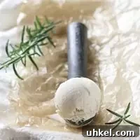 Rosemary Gelato Recipe: Creamy Herb-Infused Ice Cream Tutorial 2 Rosemary Ice Cream | cookiemonstercooking.com