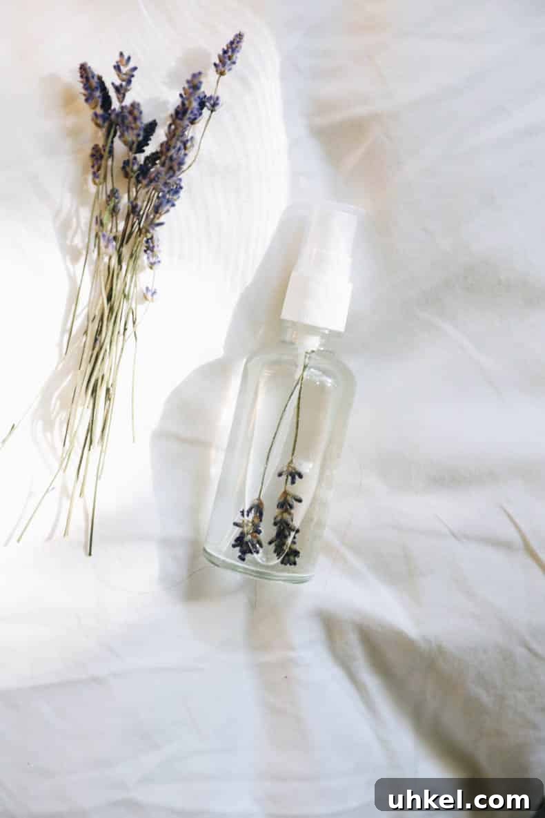 Make Lavender Spray at Home: Simple DIY Room and Linen Mist 9 Lavender pillow spray.
