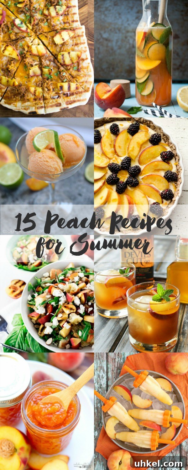15 Peach Recipes for Summer | Bread Booze Bacon