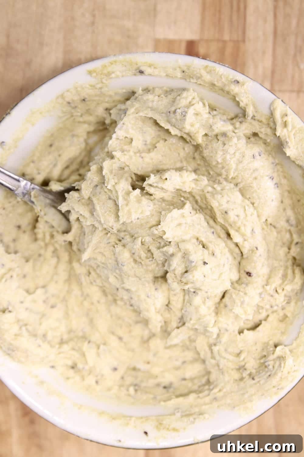 Chile Butter Recipe Chile butter in a bowl for grilled steaks
