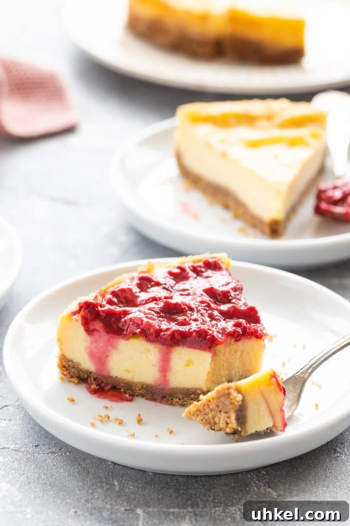Decadent Vegan New York–Style Cheesecake Recipe 4 vegan-cheesecake