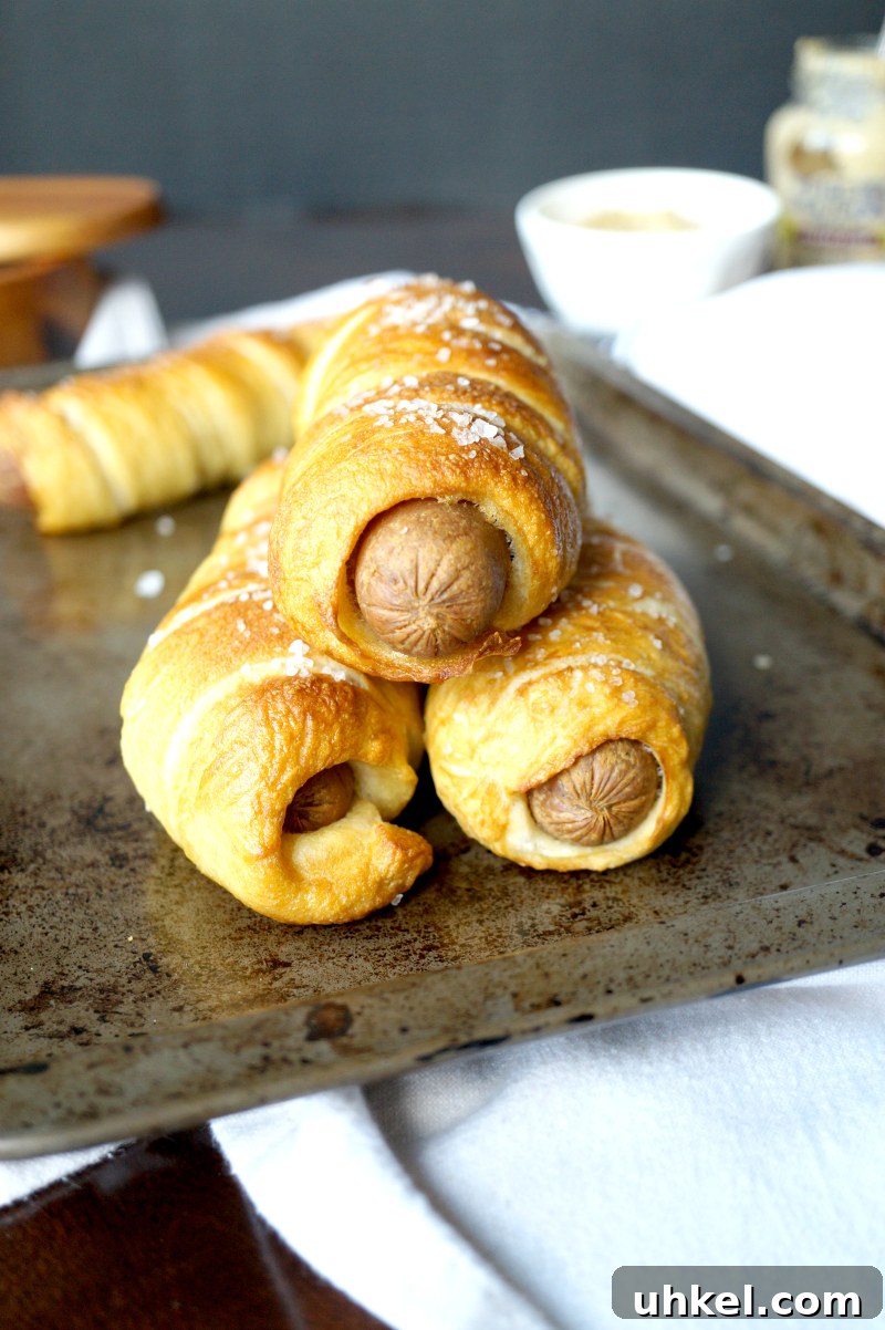 Vegan Pretzel Dogs: Homemade Recipe for Soft Pretzel Hot Dogs 3 vegan pretzel dogs | The Baking Fairy