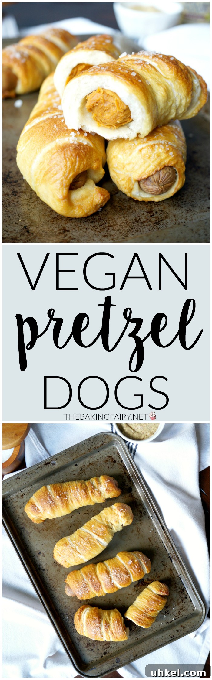 Vegan Pretzel Dogs: Homemade Recipe for Soft Pretzel Hot Dogs 8 vegan pretzel dogs | The Baking Fairy