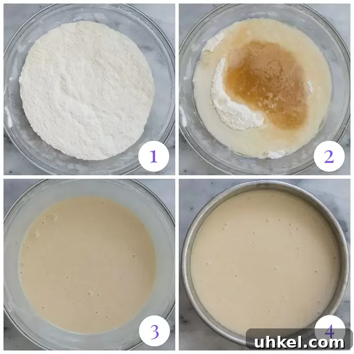 Decadent No-Egg Vanilla Crazy Cake Recipe for Moist Homemade Cake 3 how to make vanilla crazy cake step by step