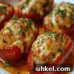 Pimientos del Piquillo Rellenos de Bacalao y Gambas Recipe