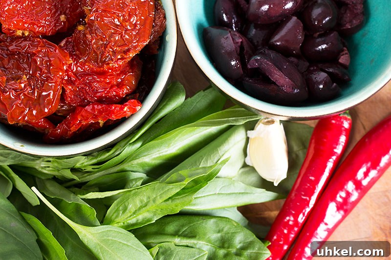 Sun-Dried Tomato Tapenade Recipe: Tangy Olive & Herb Spread 2 sun dried tomato tapenade