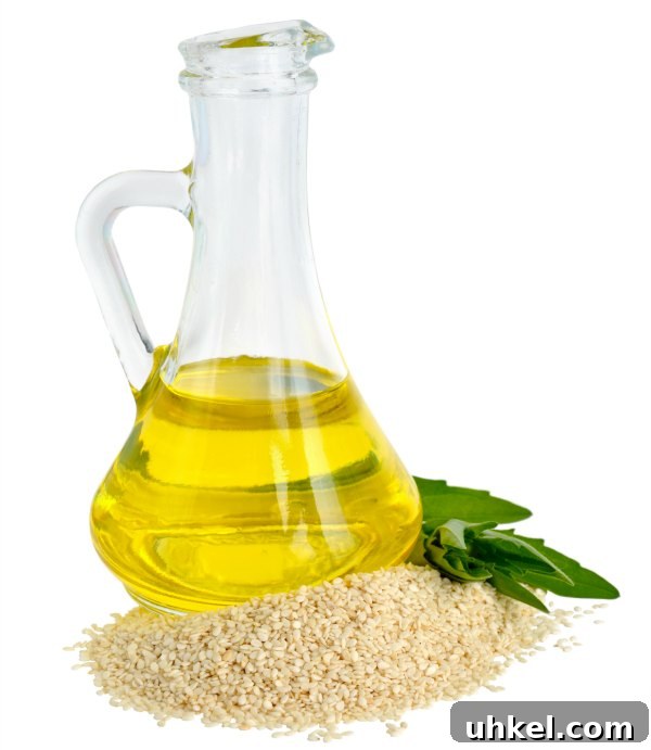 Top Edible Oils That Support Weight Loss and Metabolism 6 Healthy Edible Oils For Weight Loss - Sesame Oil