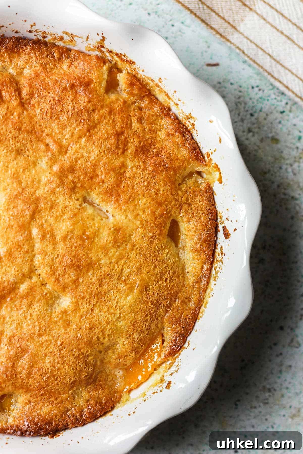 Classic Southern Peach Cobbler Recipe — Homemade & Fruity 11 baked peach cobbler