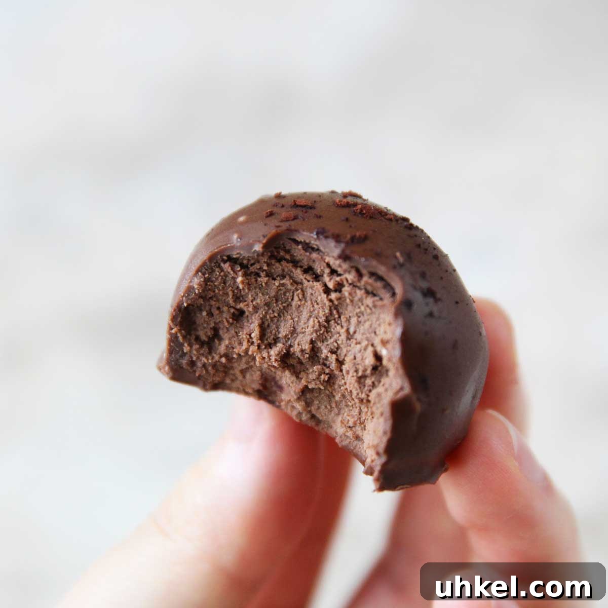 Nutella protein balls texture