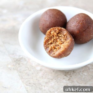 Banana Almond Butter Protein Balls (3-Ingredient Energy Bites)