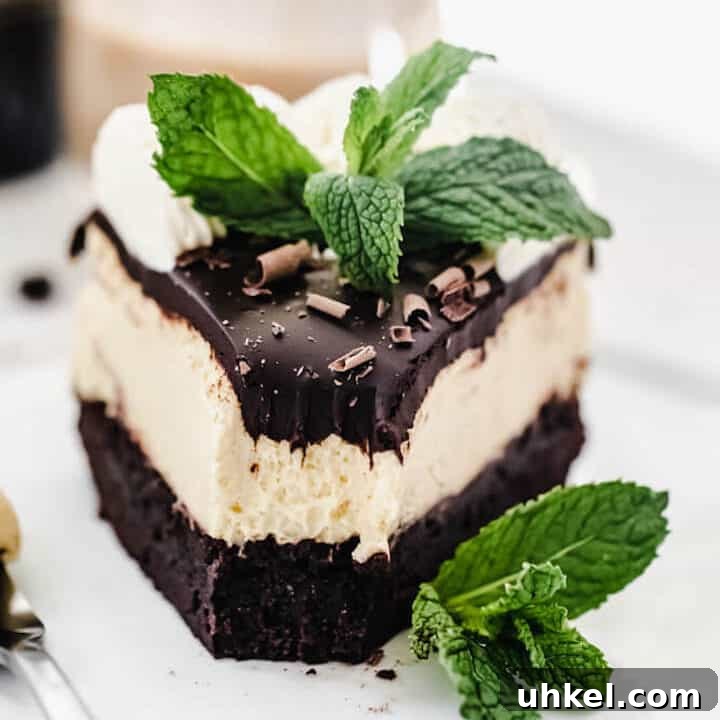 Baileys Brownie Cheesecake