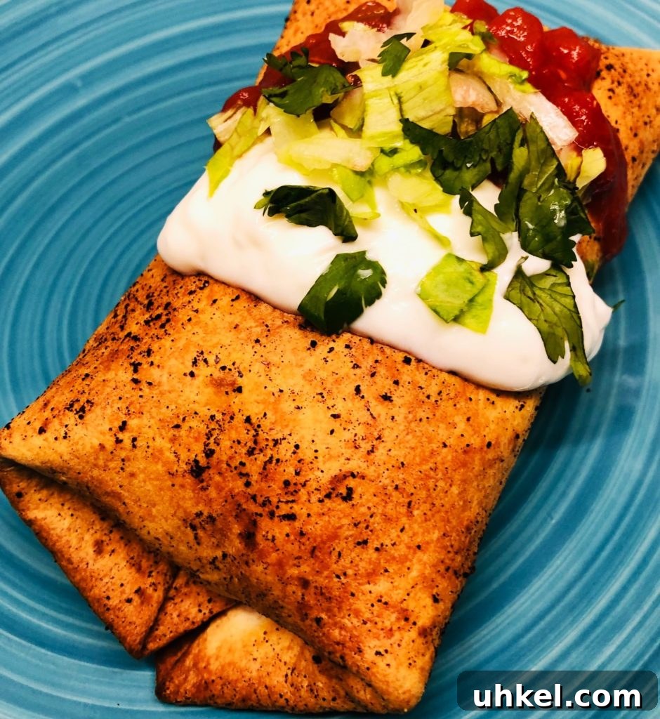 Crispy Air Fryer Shrimp Fajitas with Peppers and Onions 12 Air Fryer Shrimp Chimichangas