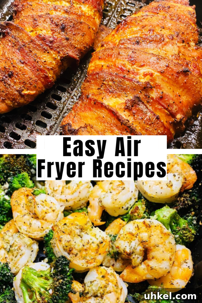 Crispy Air Fryer Shrimp Fajitas with Peppers and Onions 14 Easy Air Fryer Recipes