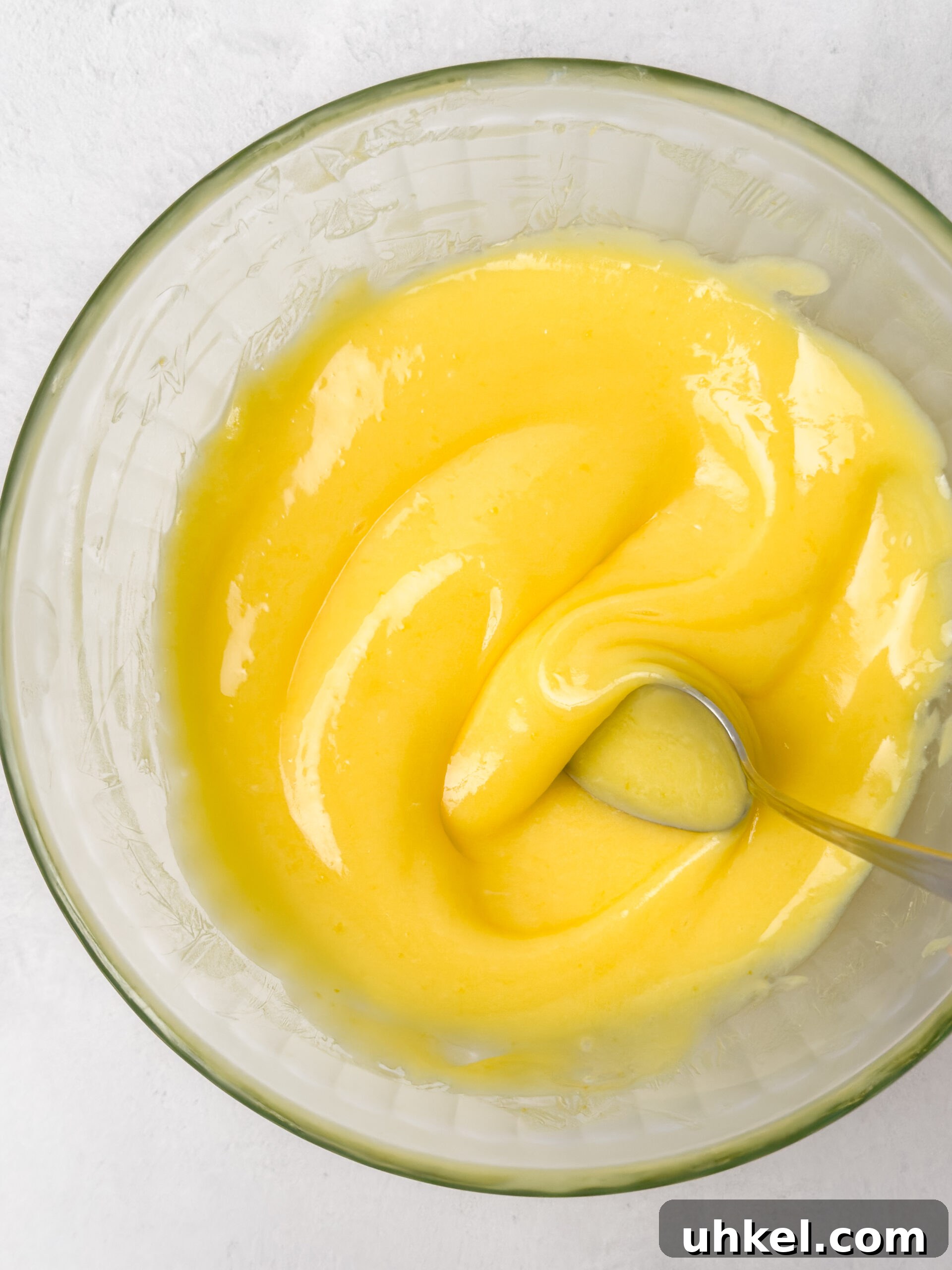 Lemon Curd Recipe: Smooth, Zesty Homemade Spread 6 Lemon curd spoon closeup