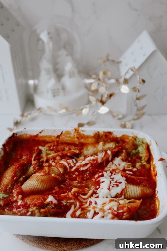Creamy Cottage Cheese Stuffed Pasta Shells 5 cottage cheese