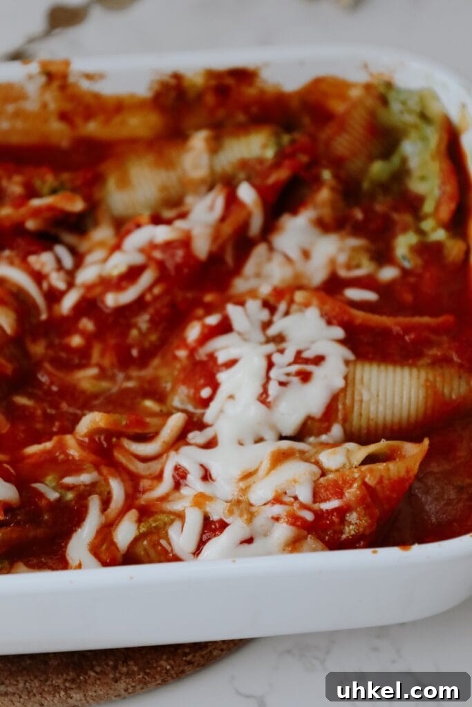Creamy Cottage Cheese Stuffed Pasta Shells 6 final recipe shot