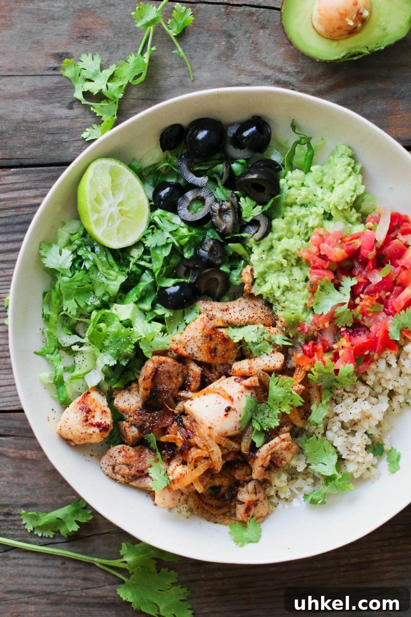Paleo Burrito Bowl Recipe — Whole30 & Keto-Friendly Meal 4 Paleo Burrito Bowl