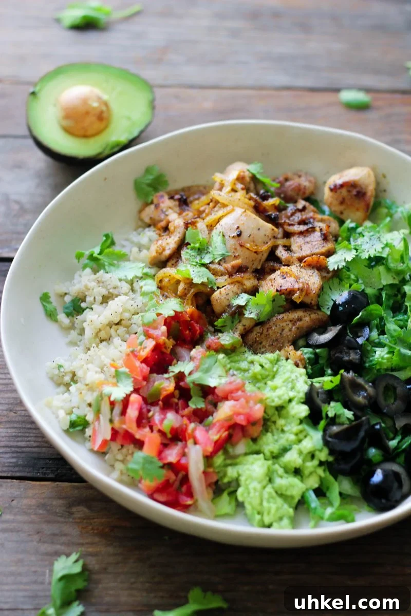 Paleo Burrito Bowl Recipe — Whole30 & Keto-Friendly Meal 5 Paleo Burrito Bowl