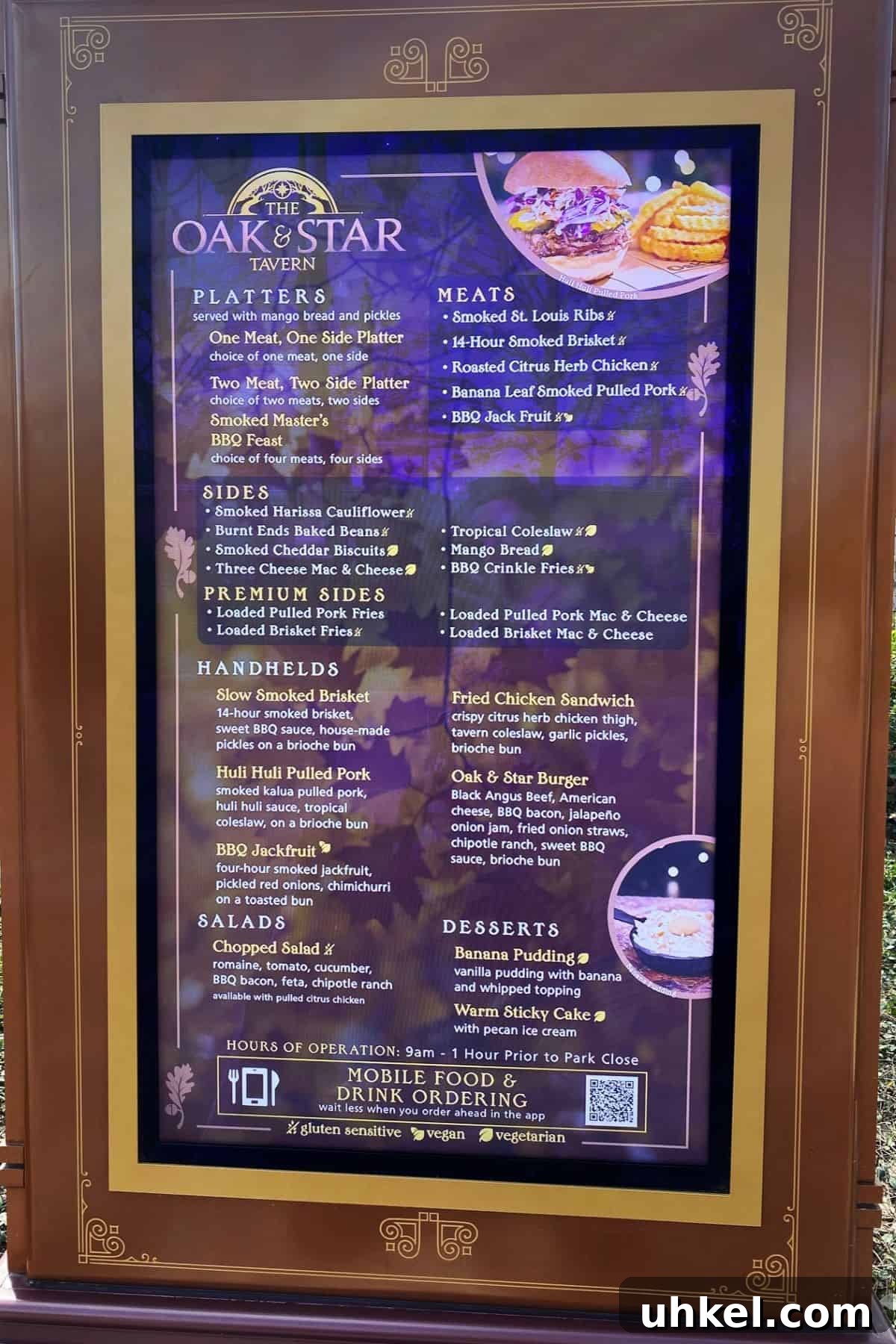 Epic Universe Food Guide: What We’ve Tried and Where to Eat 12 oak and star tavern menu epic universe
