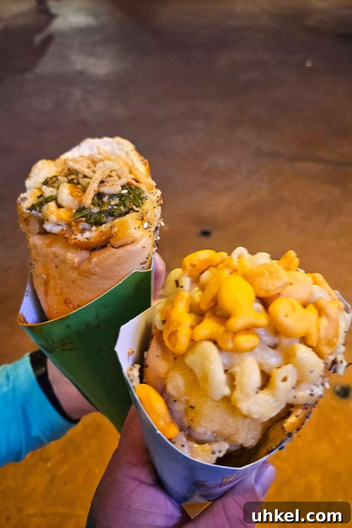 Epic Universe Food Guide: What We’ve Tried and Where to Eat 30 spit-fyre-grill-classic-mac-and-cheese-cone-and-dragon-fire-chicken-spire