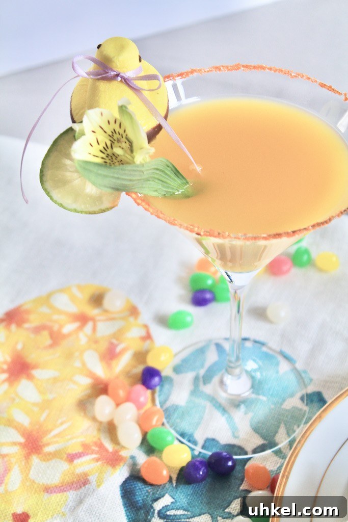 Spring Flower and Bunny Easter Table Decorating Ideas 13 spring cocktail drinks