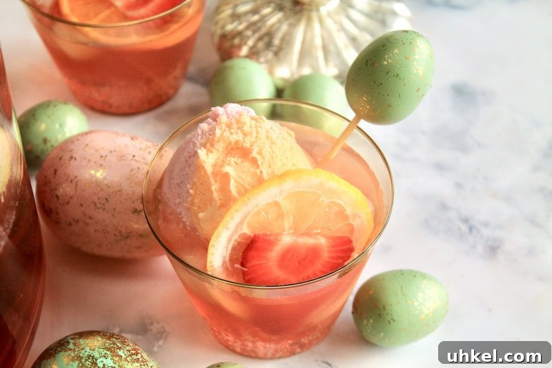 non alcoholic easter punch