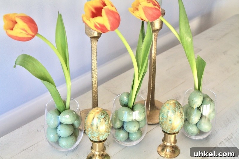 simple modern easter decorations idea
