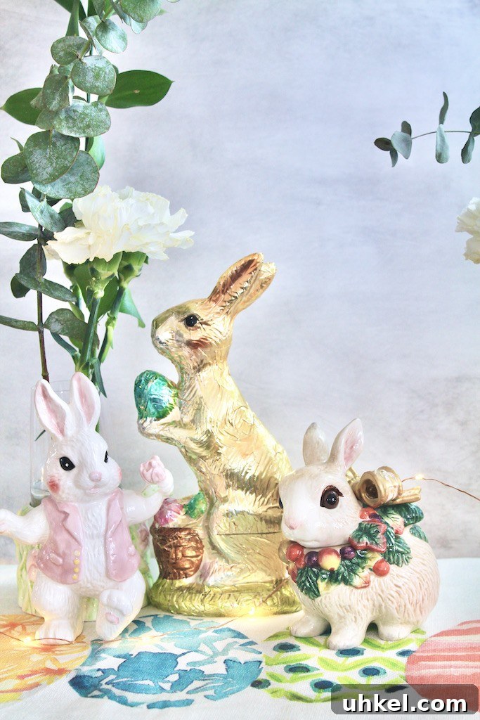 Spring Flower and Bunny Easter Table Decorating Ideas 3 img 8992 2