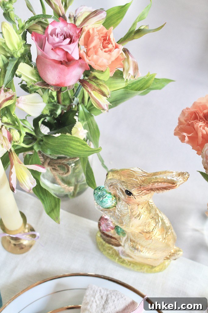 Spring Flower and Bunny Easter Table Decorating Ideas 5 spring flower decor