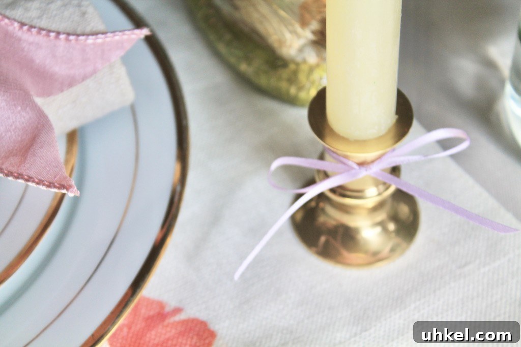 Spring Flower and Bunny Easter Table Decorating Ideas 7 easy spring decor