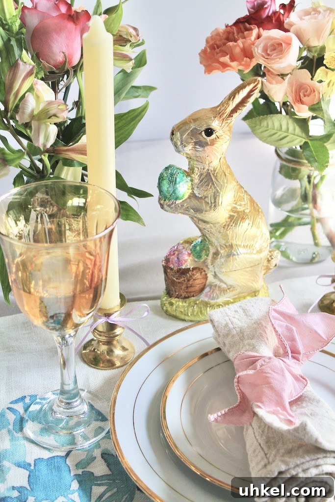 Spring Flower and Bunny Easter Table Decorating Ideas 8 easter table settings