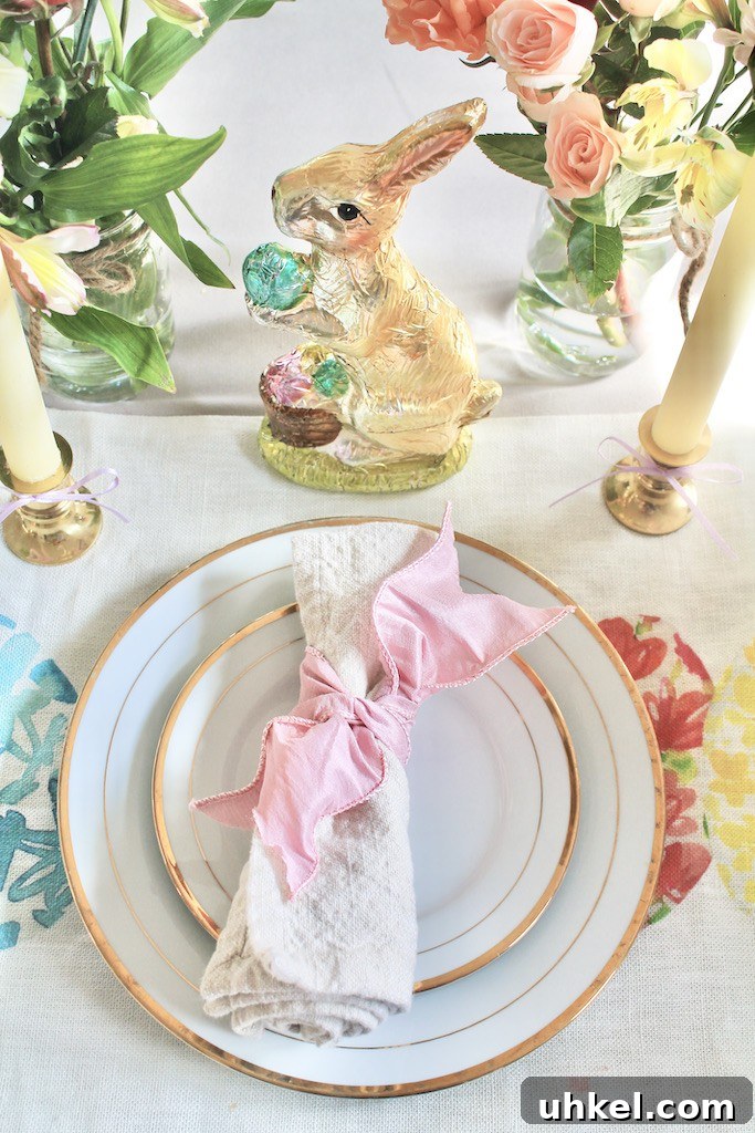 Spring Flower and Bunny Easter Table Decorating Ideas 9 fun easy spring easter decor ideas