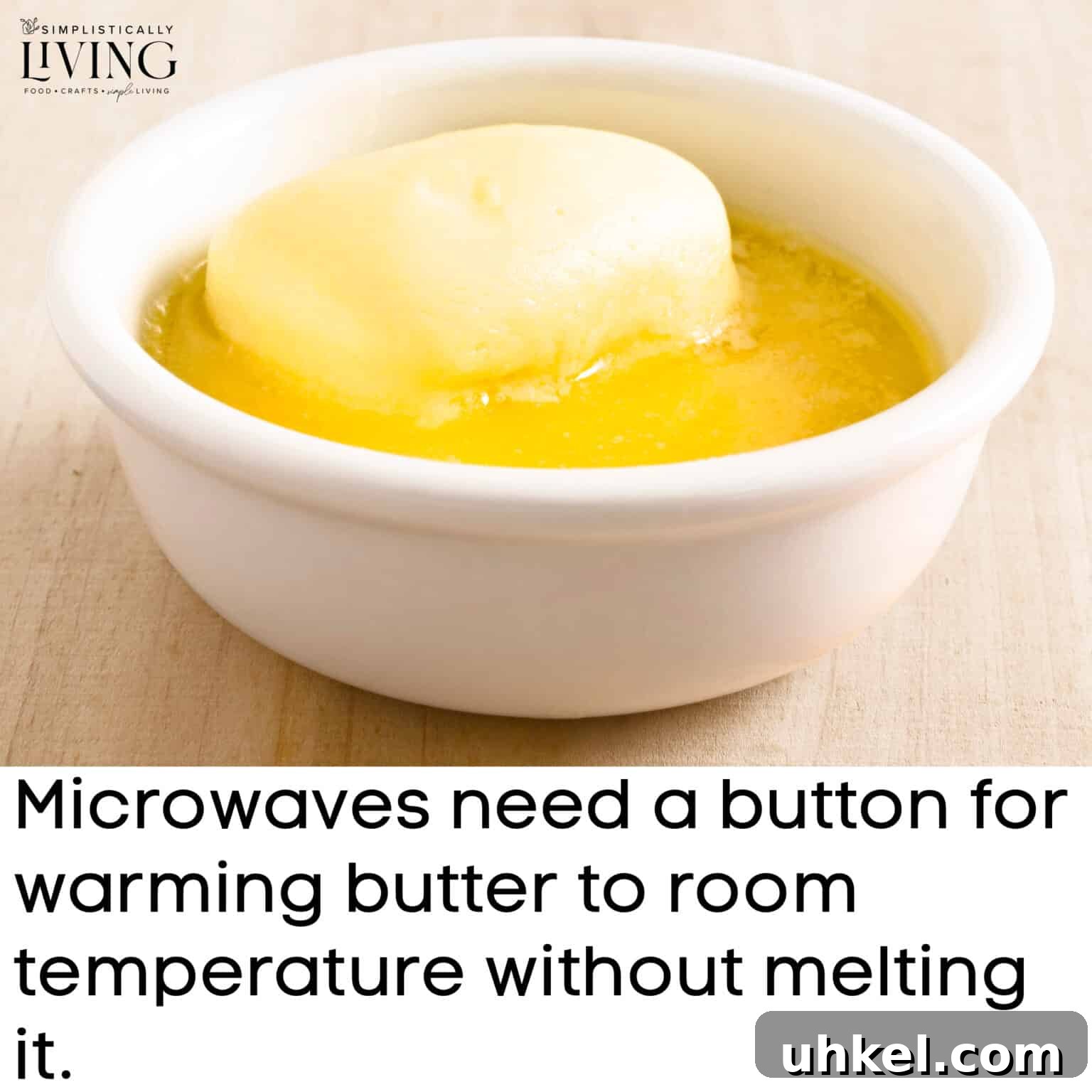 bowl of microwave butter