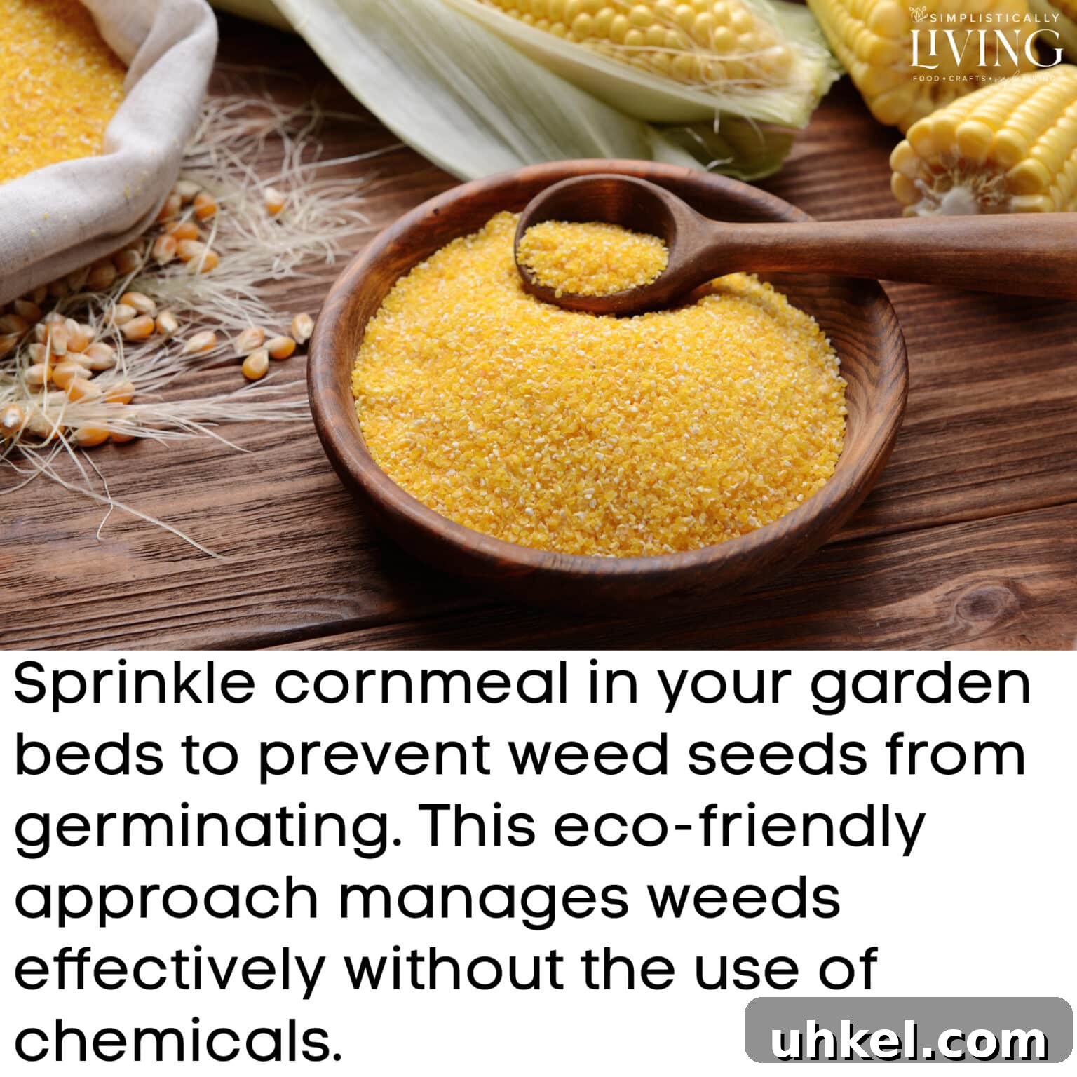 a bowl of cornmeal