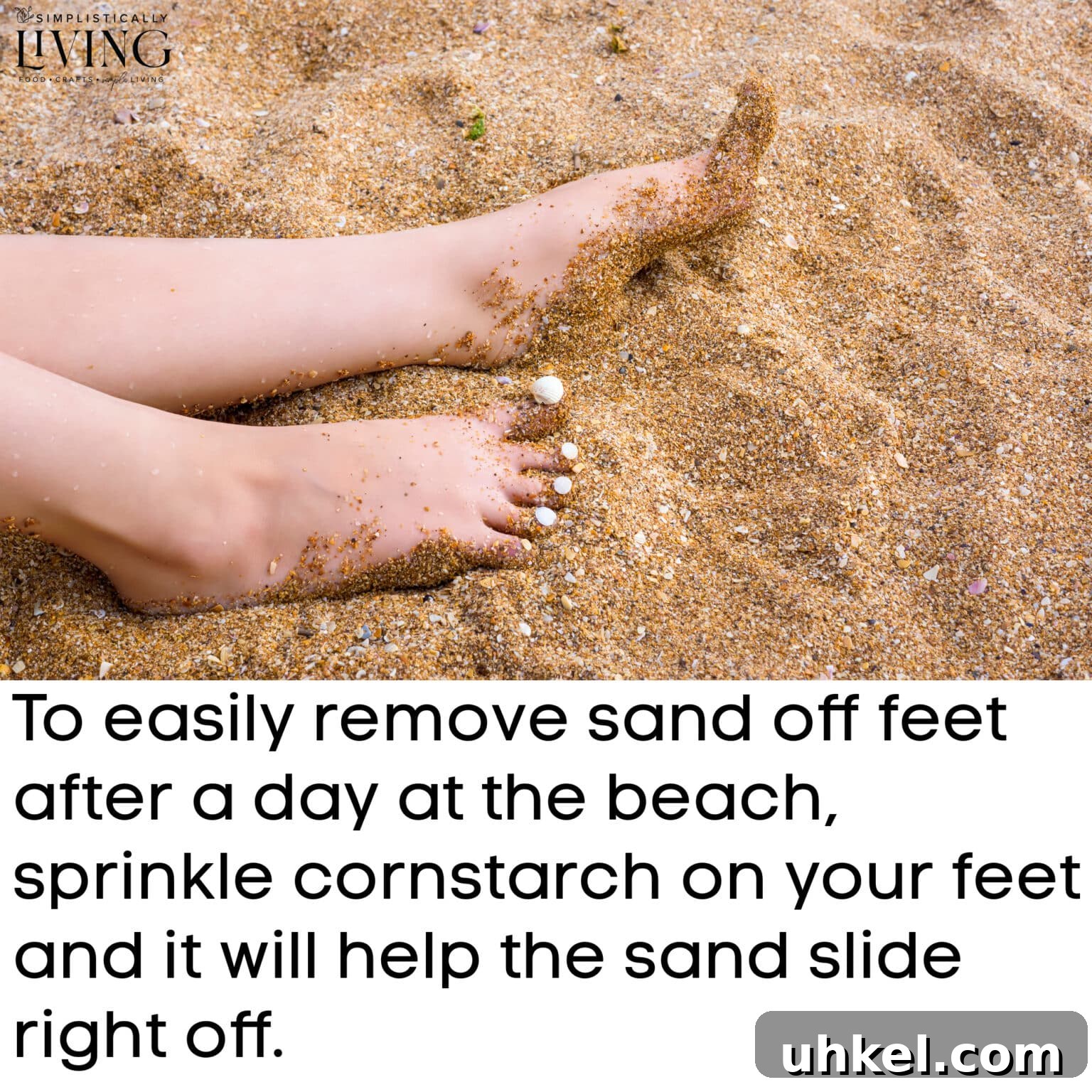 women's feet in the sand