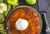 Salted Caramel Apple Upside-Down Cake Recipe