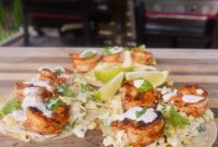 Grilled Shrimp Tacos with Zesty Corn Slaw