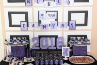 Art-Themed Graduation Party Ideas and Decor