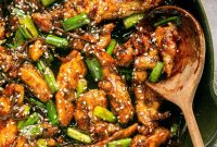 Savory Mongolian Chicken Stir-Fry Recipe