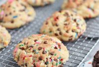 Funfetti Chocolate Chip Cookie Recipe with Sprinkles